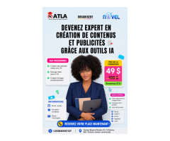 Formation IA : DEVENEZ EXPERT EN CRÉATION DE CONTENUS ET PUBLICITÉS GRÂCE AUX OUTILS IA ! 🤖📱